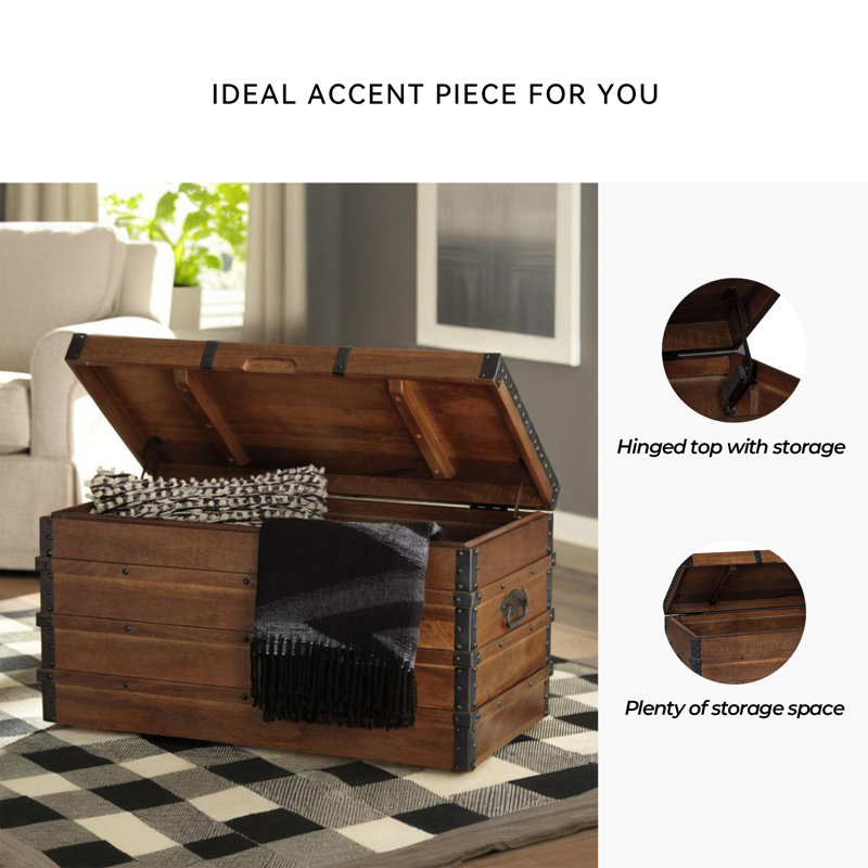 Williston Forge Sosebee Storage Trunk & Reviews | Wayfair